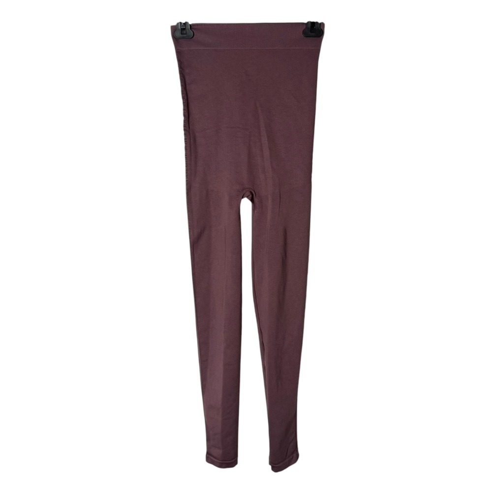 Blanqi Everyday Leggings Seamless Support Maternity Tights Purple Size Small